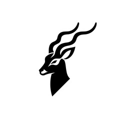 Blackbuck Branding Logo in Black