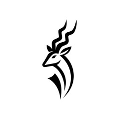 Wildlife Antelope Blackbuck Logo Kit