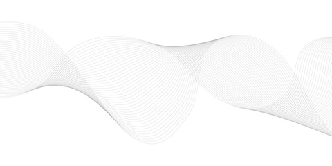pattern of smooth wavy lines. Design for packaging design, music illustration, technology and creative ideas