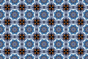 Seamless Fabric Interior Graphic Wallpaper Cloth Digital Background Fashion Design Tile Textile Geometric Texture Art Template Luxury Perspective Visual Shape Decoration Endless Symmetric Pattern.