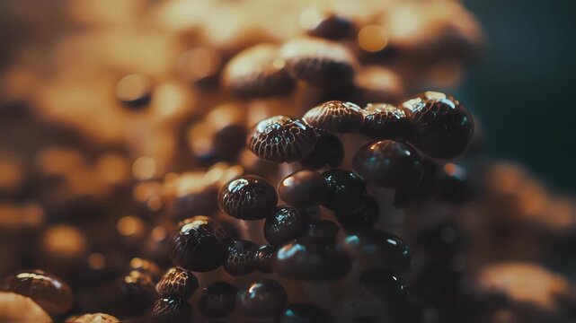 Mushrooms Ready for Harvest