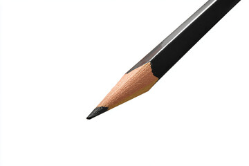 a pencil with a black tip is shown