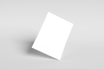 Blank A4 Poster Mockup