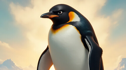 two penguins on a rock