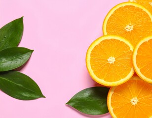 orange and lime
