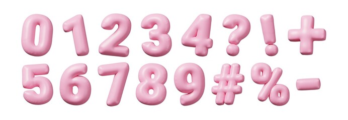 Inflatable Number Balloons | 3D Party Decoration Digits