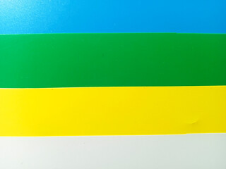 colored paper, variations of paper colors arranged to form symmetrical colors, as a background for catalog color designs isolated by the color arrangement