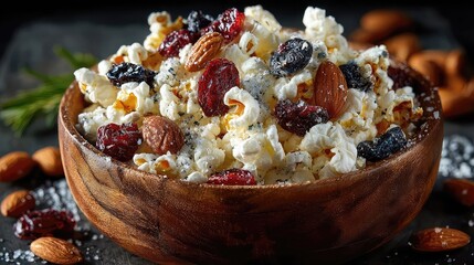 Sweet & salty mixes combining sea salt, dried fruit, nuts, and popcorn for balanced, crave-worthy snacks that support active lifestyles