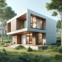 Exterior Simple the surrounding landscape