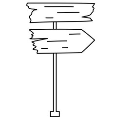 Hand drawn Travel element Illustration.