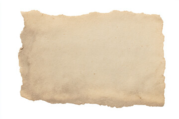 a piece of paper with a torn edge