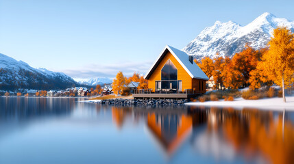 Fototapeta premium Behold harmonious union of majestic equines and awe-inspiring chasms, accentuating profound connection between these splendid creatures and untamed realm