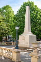 The war memorial on The Promenade, Cheltenham, Gloucestershire, England UK