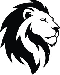 lion head vector