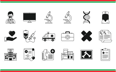 Medical Healthcare Icons