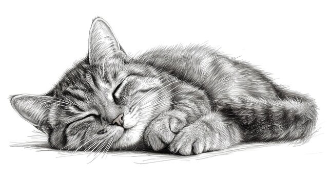 Cat drawings capturing feline poses, expressions, and fur details illustrated in lifelike or stylized sketch form perfect for pet lovers, greeting cards, and decor artwork.