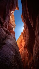 Canyon sunlight Arizona desert hiking exploration