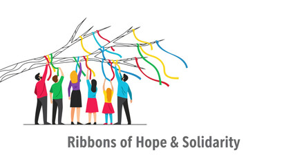 Tying Ribbons of Hope: Solidarity and Support