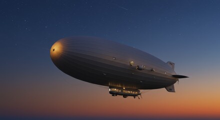 A grand passenger airship