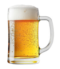 PNG An isolated glass mug of beer drink photography beverage.