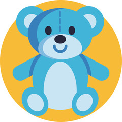 Obraz premium A cuddly bear plush representing a baby’s favorite companion.