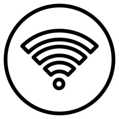 Wifi icon vector illustration