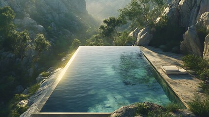 Hidden valley retreat with a secluded infinity pool