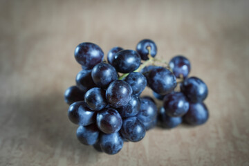 Fresh Blue Grapes Cluster Concept Picture