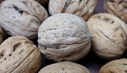 Walnuts background