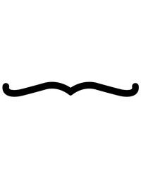 Curved line clip art design on plain white transparent isolated background for card, shirt, hoodie, sweatshirt, apparel, tag, mug, icon, poster or badge