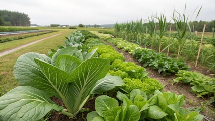 Pak Choy (Bok Choy) in Natural Habitat