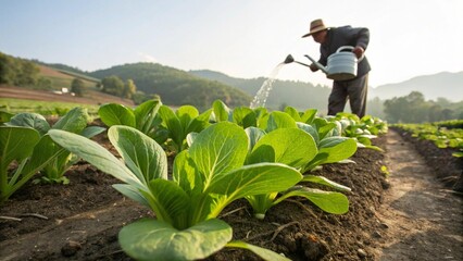 Pak Choy (Bok Choy) in Natural Habitat