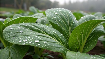 Pak Choy (Bok Choy) in Natural Habitat