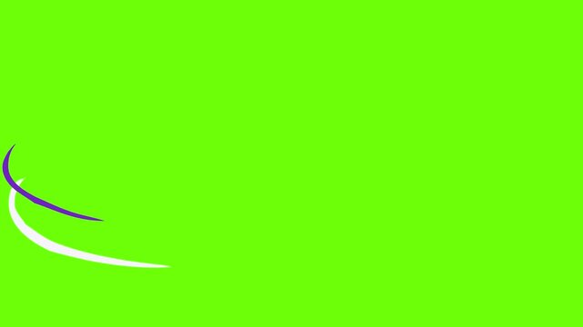 4K Cartoon Electric FX & Shape Elements &ndash; Green Screen Animation