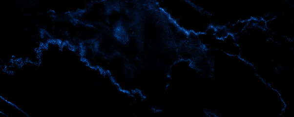 Marble rock texture blue ink pattern liquid swirl paint black dark that is Illustration background for do ceramic counter tile white that is abstract waves skin wall luxurious art ideas concept.