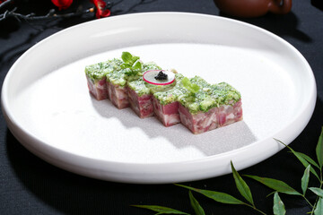 Chinese cuisine, Cantonese cuisine, orchid meat dishes