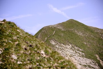 Landscape of mountain in alps