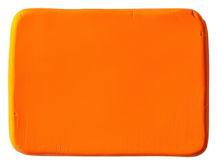 PNG Orange Rectangle rectangle clay accessories.
