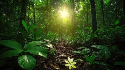 Biodiversity conservation efforts including forest restoration, species protection, and habitat preservation initiatives emphasizing the importance of protecting ecosystems for future generations.