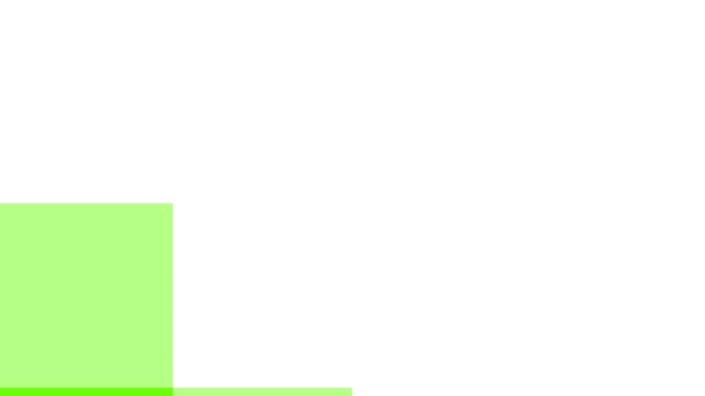 Horizontal Interlace Transition &ndash; Green Screen