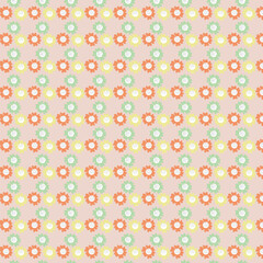 Charming baby print with cute flowers. seamless floral pattern with small flowers 