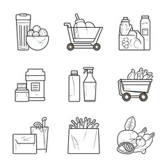 vector icon food