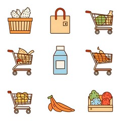 vector icon food