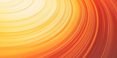 a radial gradient with warm orange fading to light yellow, focus on the smooth circular transition and warm feel