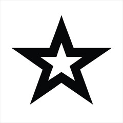 Minimalist Alone Star Vector Logo - Elegant & Versatile Design