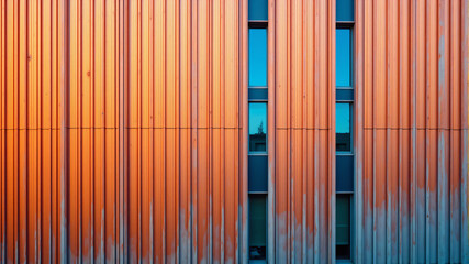 Modern Wooden Building Exterior Design