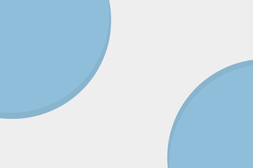 Minimal Bubble Shapes: Modern Abstract Circle Design