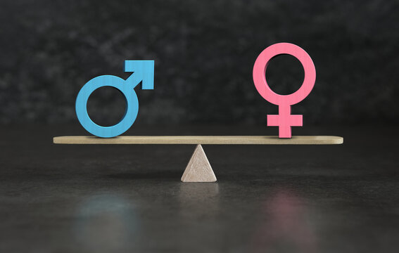 Gender Equality Male And Female Symbol Parity Balance Concept