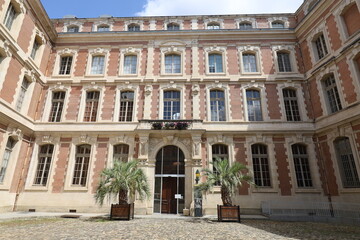 Le capitole, mairie, vue de l'extérieur, ville de Toulouse, département de la Haute Garonne, France