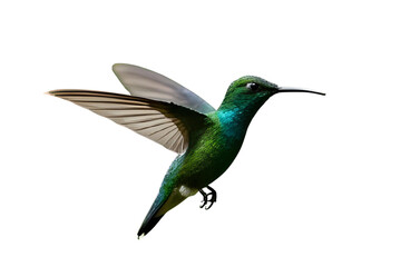 Obraz premium hummingbird isolated on white